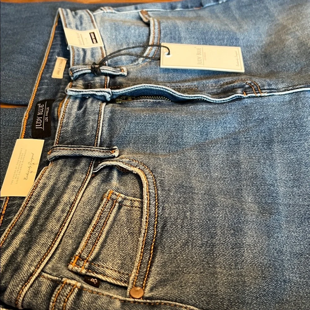 NWT Judy Blue‎ Jeans High Waist Ankle Straight